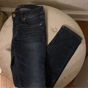 American Eagle Super Stretch Skinny Blue Denim